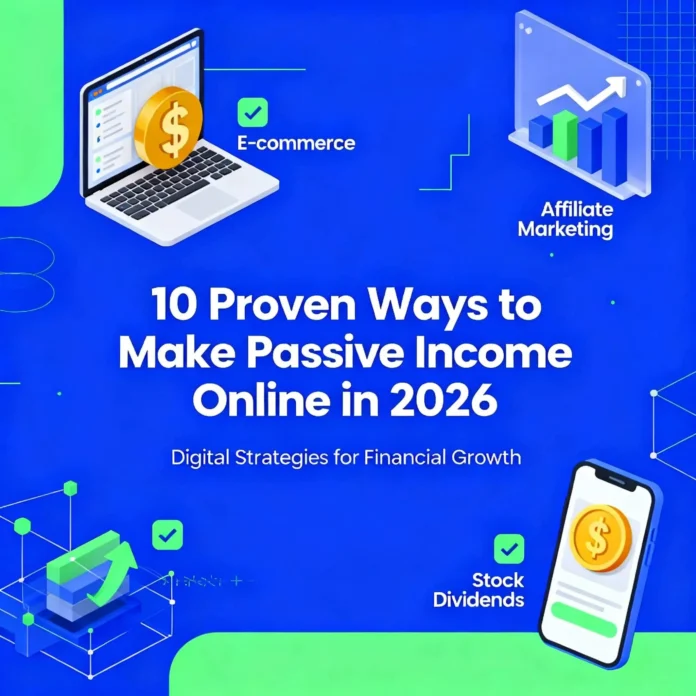 Make Passive Income Online in 2026 Make Passive Income Online in 2026