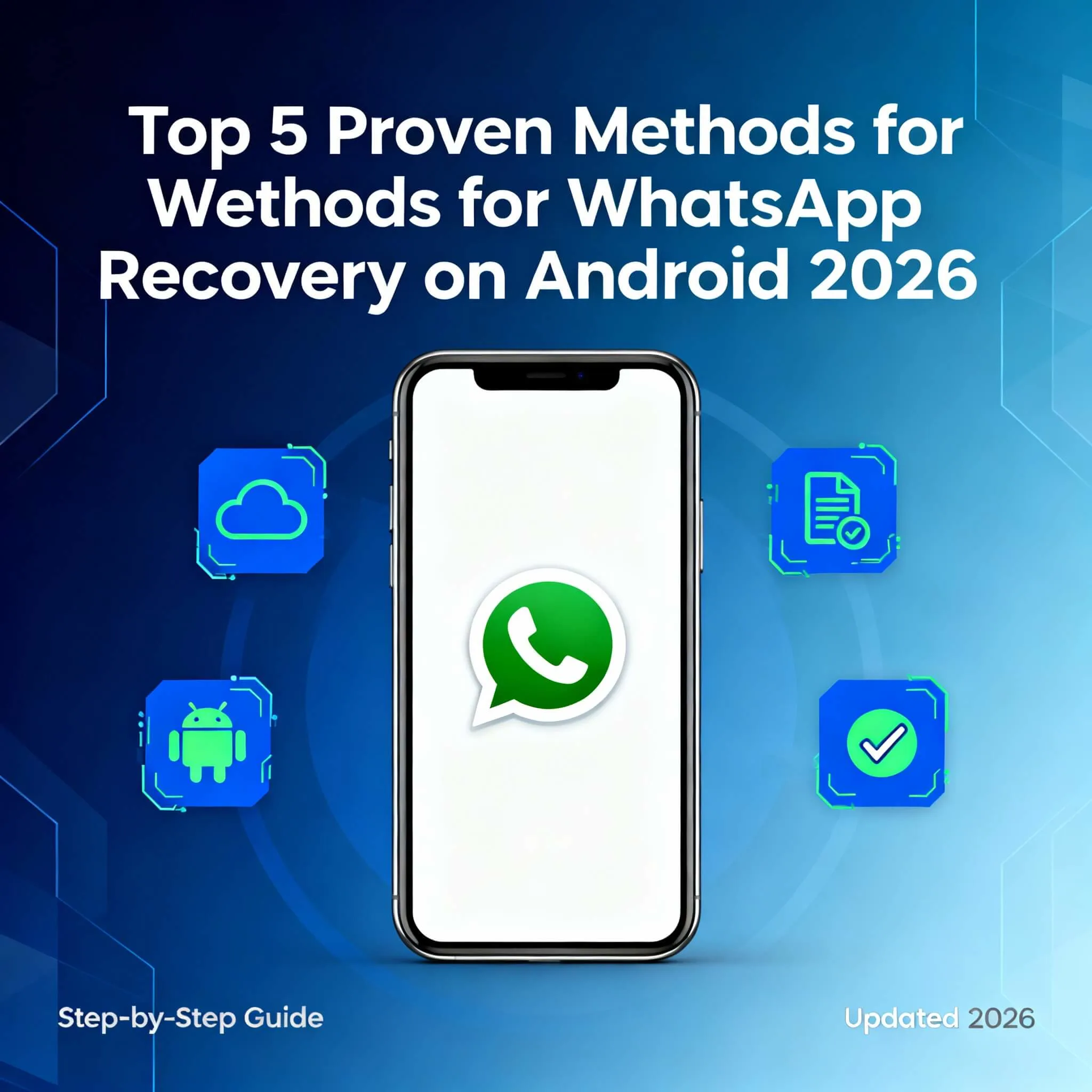 Recover Deleted WhatsApp Messages on Android 2026: Latest WhatsApp Recovery Methods